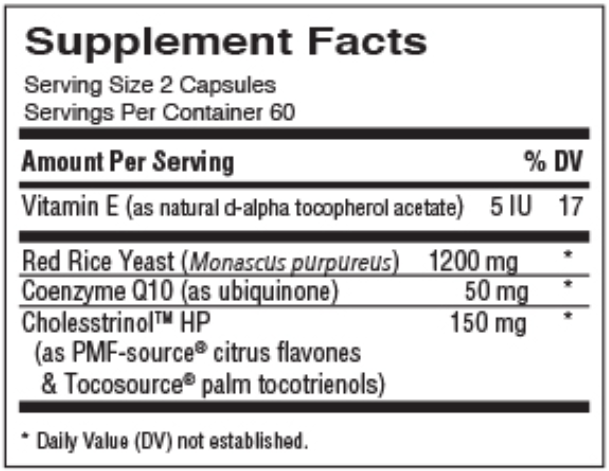 TG3 Heart Support (TruGen3) Supplement Facts