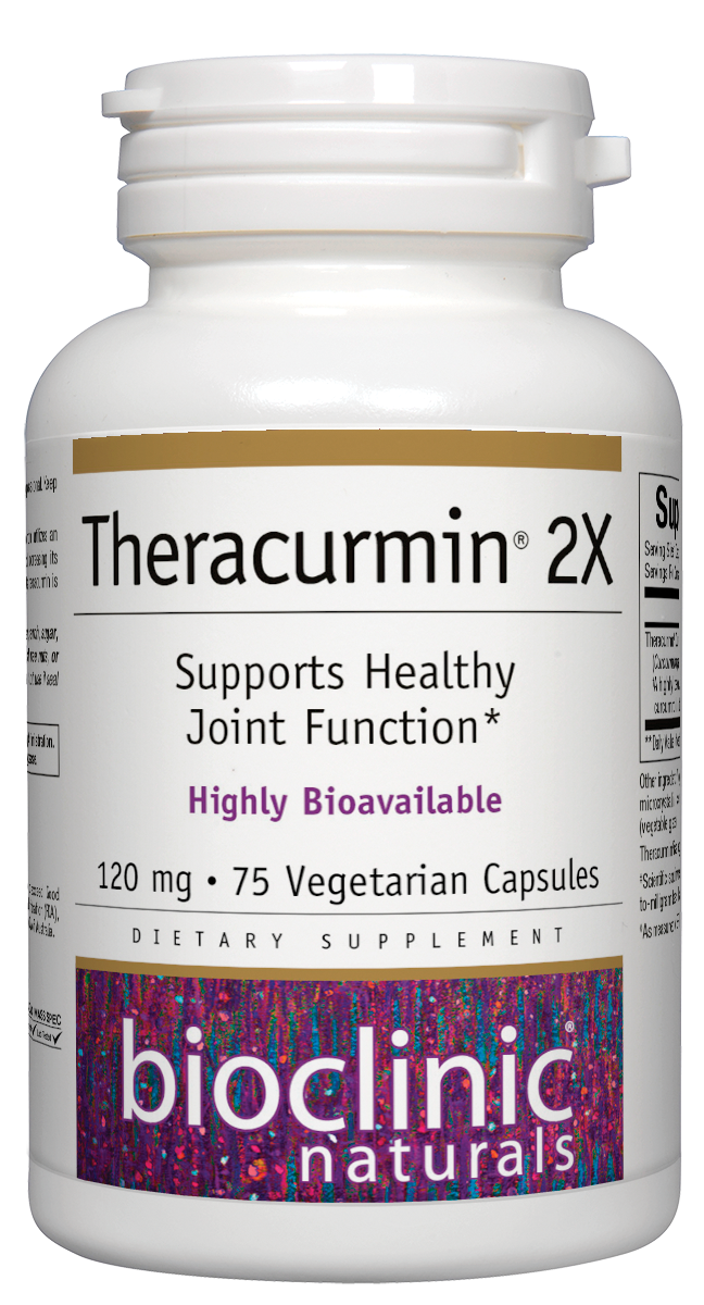 Theracurmin 2X (Bioclinic Naturals) Front