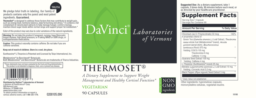 Thermo-Set - DaVinci Laboratories