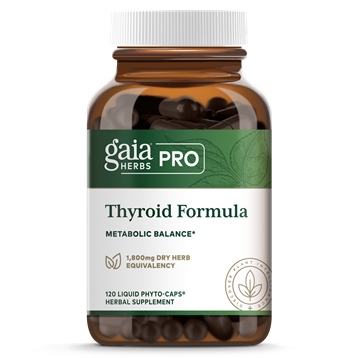 Thyroid Support (Gaia Herbs Professional Solutions) 120ct Front