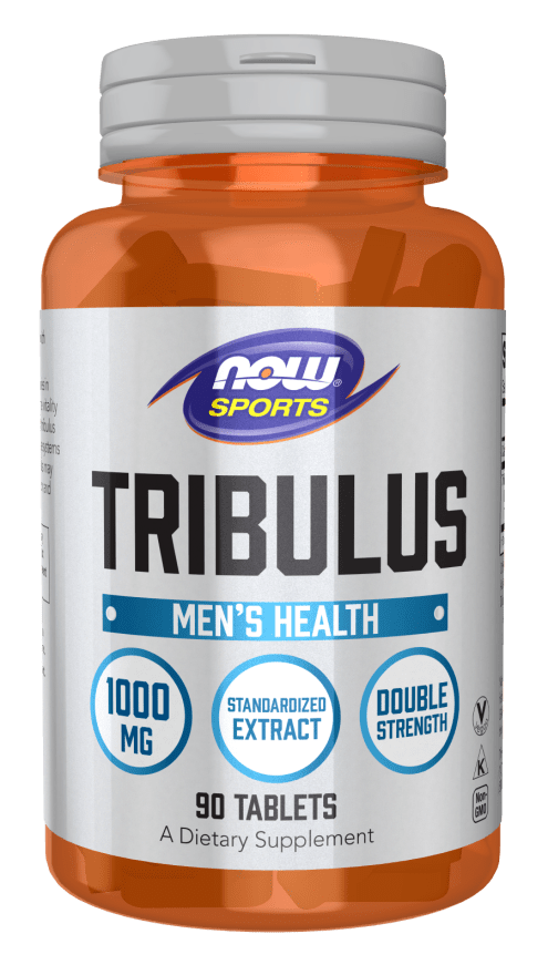 Tribulus 1000 mg - 90 Tablets (NOW) Front