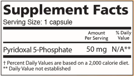 True B6 (Lidtke) supplement facts