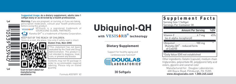 Ubiquinol-Qh 30 Count