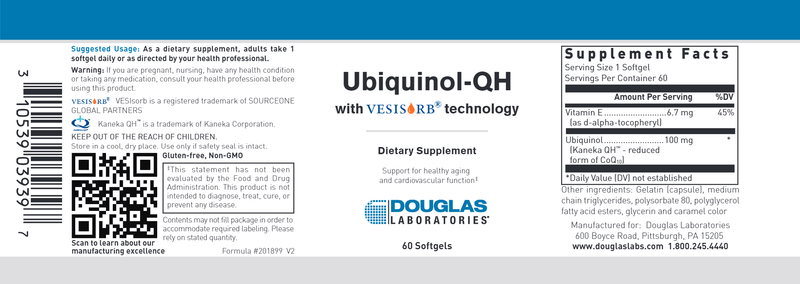 Ubiquinol-Qh 60 Count