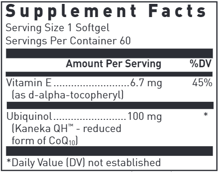 Ubiquinol-Qh 60 Count