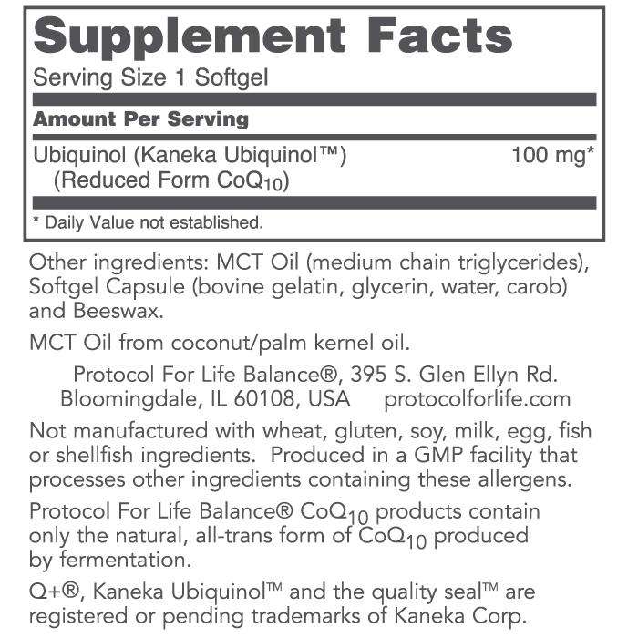 Ubiquinol 100 mg