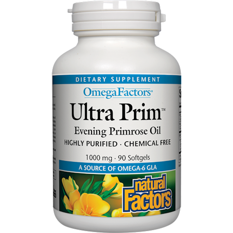 Ultra Prim EPO 1,000 mg (Natural Factors) 90ct Front