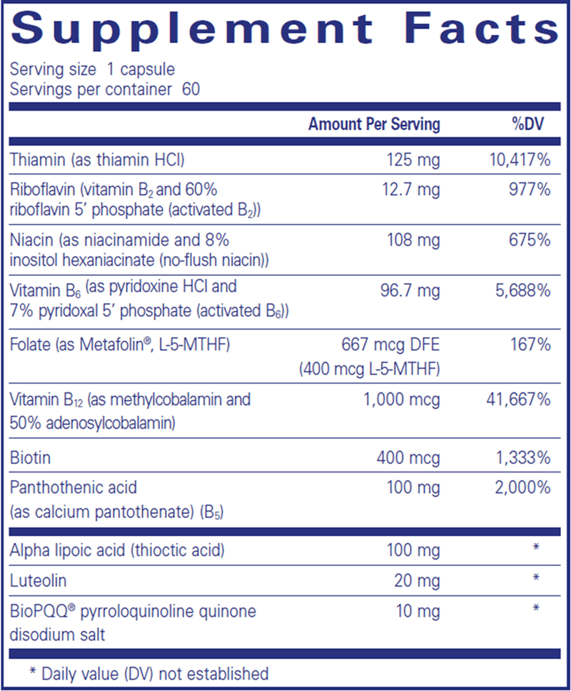 Ultra B-Complex with PQQ