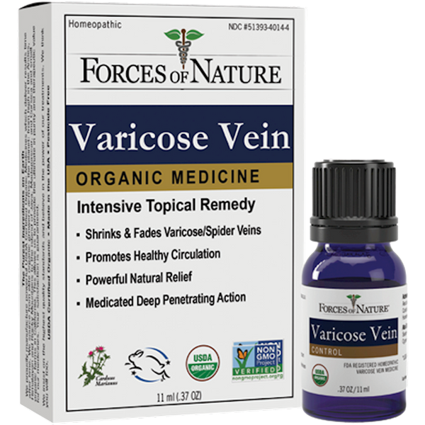 Varicose Vein Organic (Forces of Nature) Front