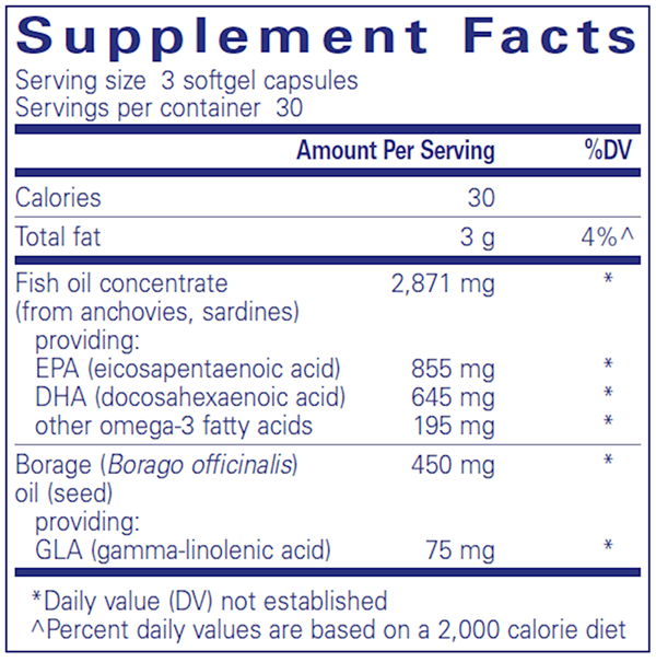 VisionPro EPA/DHA/GLA 90 Count