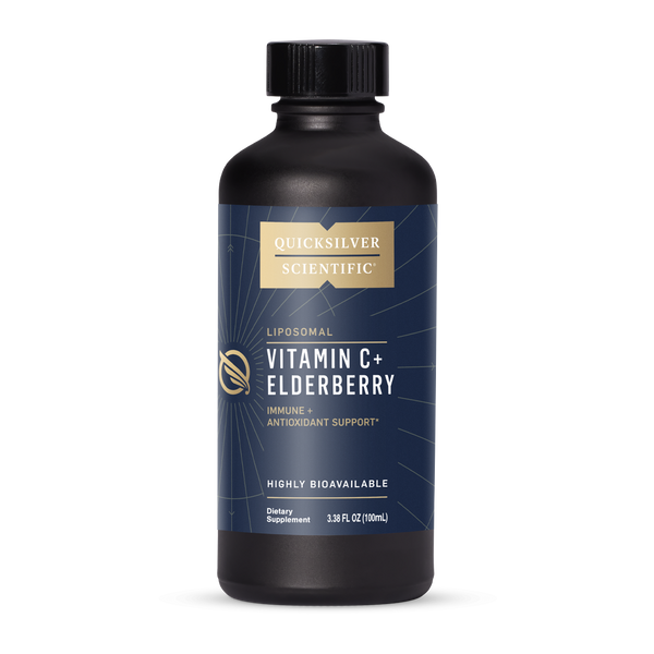 Vitamin C+ Elderberry (Quicksilver Scientific) Front