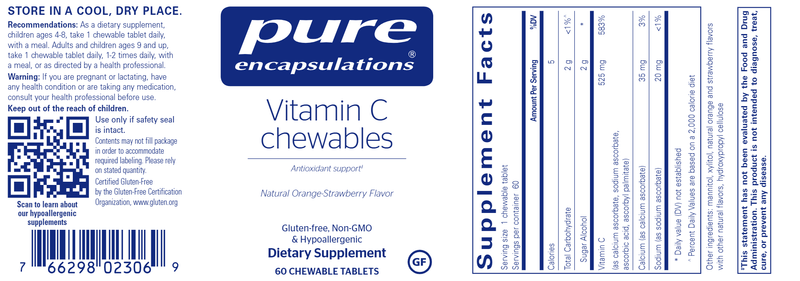 BACKORDER ONLY - Vitamin C Chewables