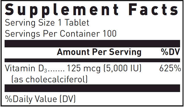 Vitamin D 5000 IU