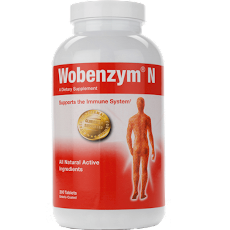 BACKORDER ONLY - Wobenzym N Revised 200 Count