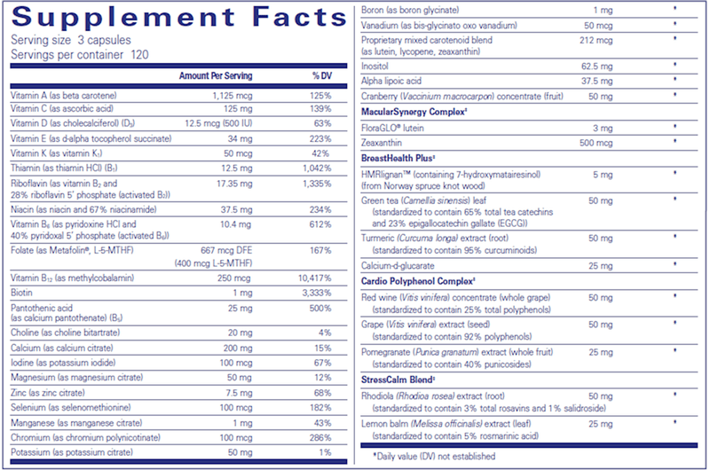 Women's Nutrients 360 Count