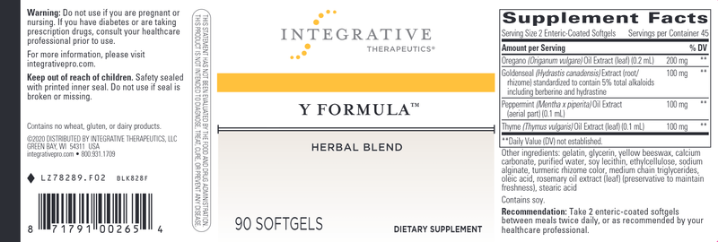 Y Formula Herbal Blend