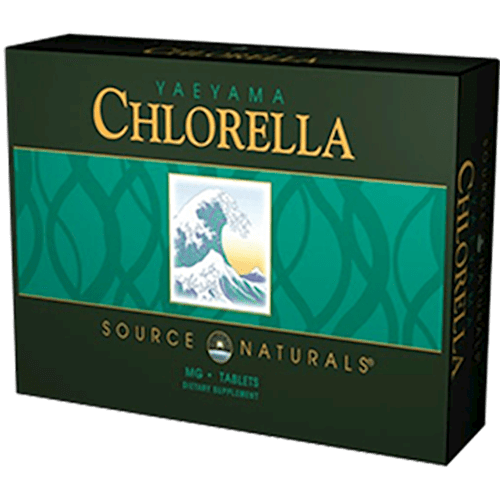 Yaeyama Chlorella (Source Naturals) Front