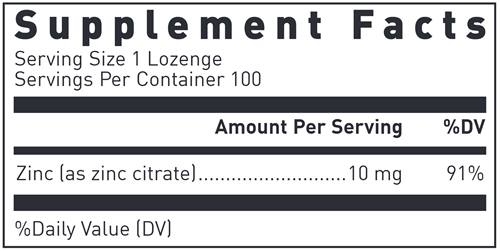 ZINC LOZENGES