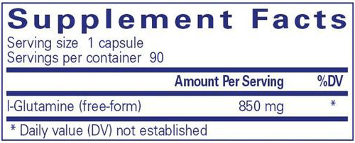 BACKORDER ONLY - l-Glutamine 850 mg 90 Count