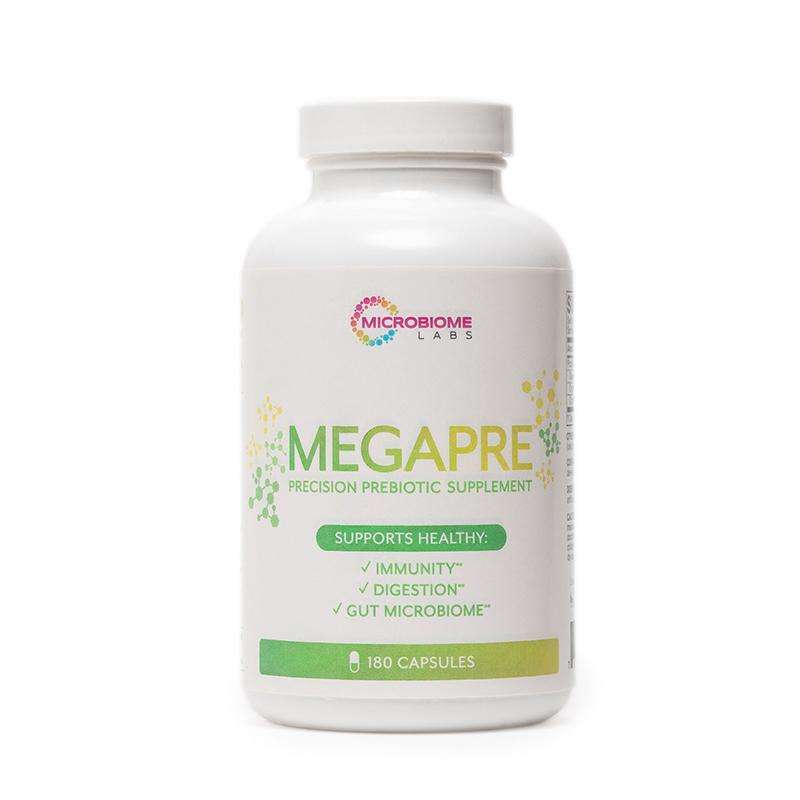 MegaPre - Prebiotic CAPSULES (Microbiome Labs) - A Precision Prebiotic to Support Key Gut Bacteria