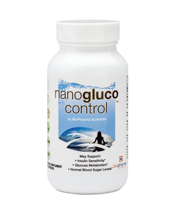 nanoGLUCO control: Capsules (BioPharma Scientific) Front