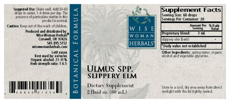 Ulmus slippery elm 2 oz Wise Woman Herbals products