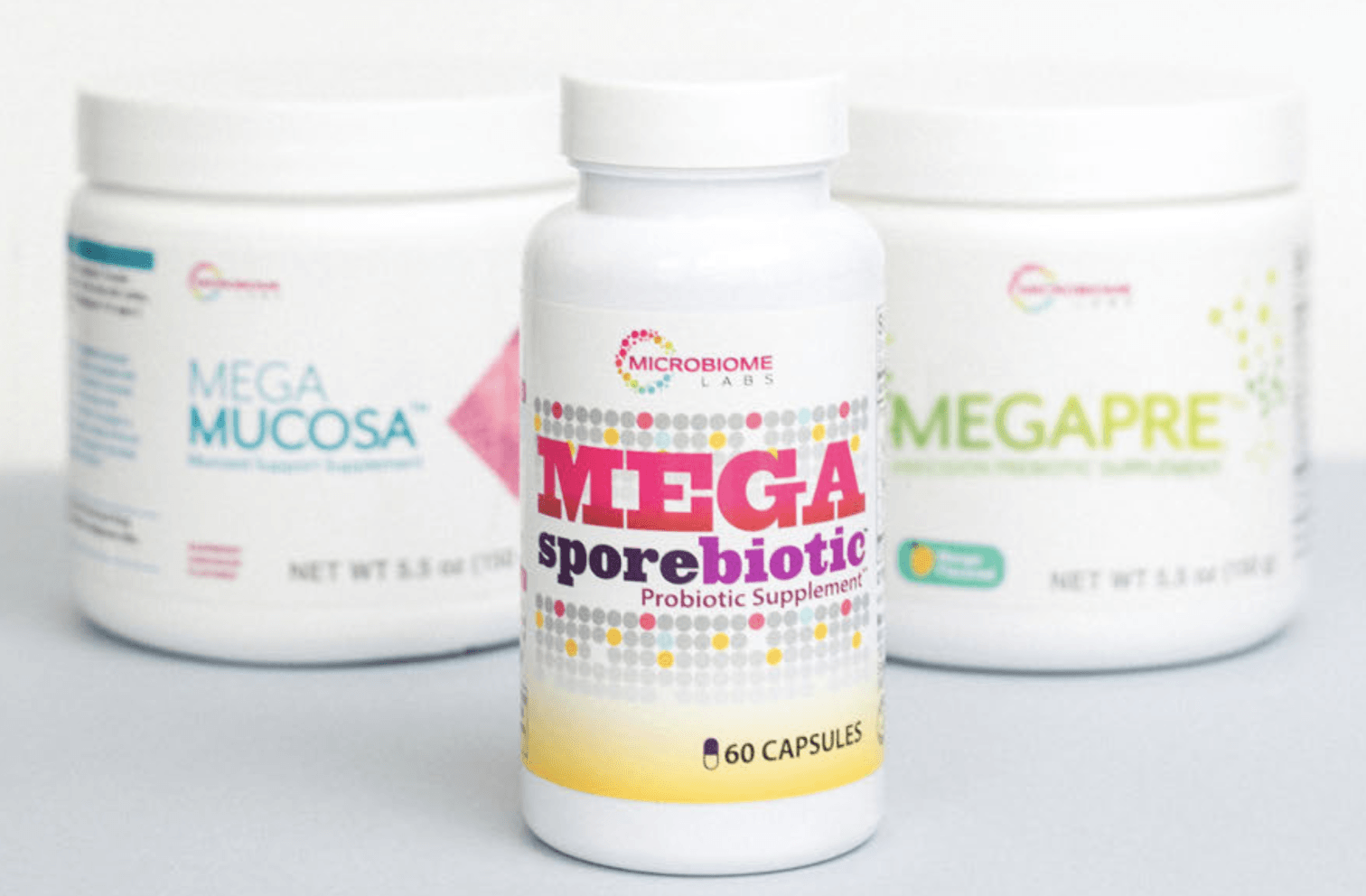 Total Gut Restoration - MegaPack - Megasporebiotic, MegaMucosa, and MegaPre